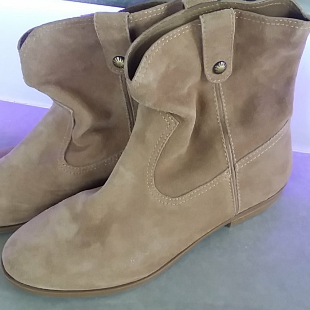 Bass slouch suede boots